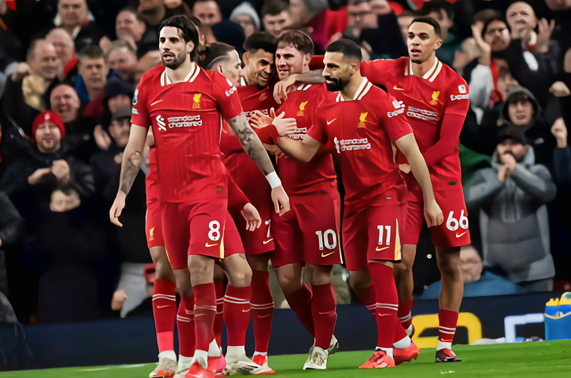 包含安达森硬实力，利物浦主场豪取分数的词条