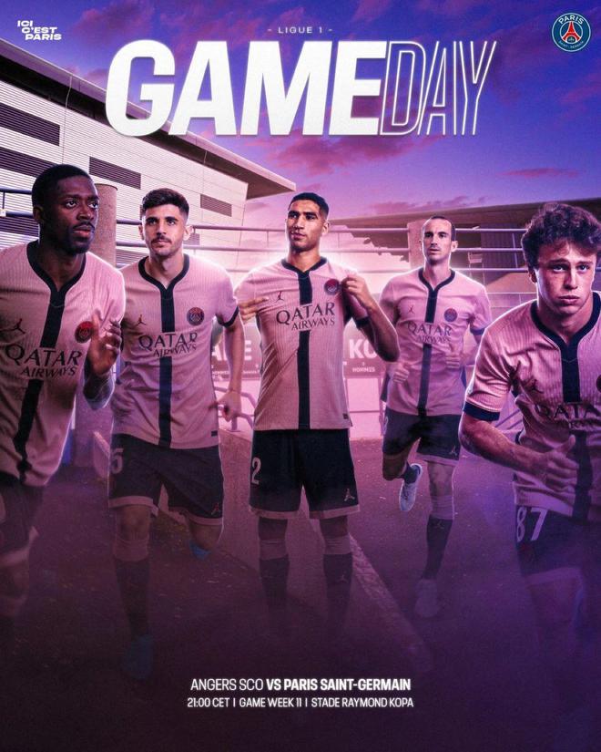 巴黎圣日尔曼主场横扫昂热，霸占榜首